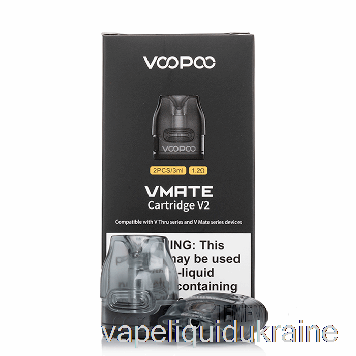 Vape Liquid Ukraine VOOPOO Vmate V2 Replacement Pods 1.2ohm Vmate V2 Pods
